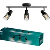 Image de Philips Palms Spot - Plafondspot met drie lichtpunten - Met gerookt glas - Kleine fitting E14