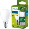 Image de Philips Ultra Efficient LED - Kogellamp - Mat - 40W - E14 fitting - warmwit licht - Energielabel A