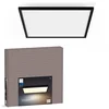Image de Philips Hue Aurelle paneellamp   warm- tot koelwit licht   zwart   vierkant large