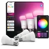 Image de Philips Hue Slimme LED A60 lamp - Wit en Gekleurd Licht - E27 Fitting - 810 lumen - 3 stuks