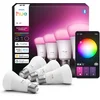 Image de Philips Hue Slimme LED A60 lamp, Wit en Gekleurd Licht, E27 Fitting, 4-pack
