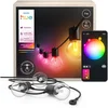 Image de Philips Hue Festavia outdoor lichtsnoer met globe-lampen   7 meter   10 lampen