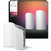 Image de Philips Hue Play wall washer tafellamp 2-pack wit