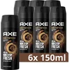 Image de AXE Deodorant Bodyspray - Dark Temptation - 6 x 150 ml - Voordeelverpakking