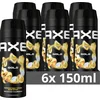 Image de AXE - Deodorant Bodyspray - Gold - 6 x 150 ml - Voordeelverpakking