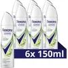 Image de Rexona - Anti-Transpirant Spray - Women Advanced Protection - Aloë Vera - 6 x 150 ml