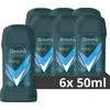 Image de Rexona Men Advanced Protection Anti-Transpirant Deodorant Stick - Cobalt Dry - met Heat Activated Freshness Technologie - 6 x 50 ml