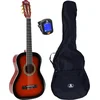 Image de LaPaz 002 SB klassieke gitaar 3/4-formaat sunburst + gigbag + tuner