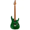 Image de Elektrische gitaar met deluxe gigbag Fazley Sunrise Series Seawave Transparent Green