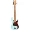 Image de Fazley Sunset Series Piranha 5 Sky Blue 5-snarige elektrische basgitaar met gigbag