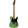 Image de Fazley Outlaw Series Coyote Plus SS Green elektrische gitaar met gigbag