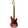 Image de Fazley Outlaw Series Peacemaker Basic Red elektrische basgitaar met gigbag