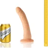 Image de Champs - Groovy Realistiche Dildo met zuignap - 21.5 cm - Ook voor anaal gebruik -  huidskleur