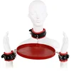 Image de Kiotos BDSM - Boeienset met Dienblad - Rood/Zwart