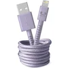 Image de Fresh 'n Rebel - USB naar Apple Lightning oplaadkabel - 2 meter - Gevlochten kwaliteit kabel - Dreamy Lilac