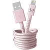 Image de Fresh 'n Rebel - USB naar Apple Lightning oplaadkabel - 2 meter - Gevlochten kwaliteit kabel - Smokey Pink