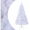 Image de vidaXL - Kunstkerstboom - met - dikke - takken - 150 - cm - PVC - wit