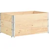 Image de vidaXL - 3 - st - Plantenbakken - verhoogd - 80x120 - cm - massief - grenenhout