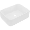 Image de vidaXL - Wastafel - 41x30x12 - cm - keramiek - matwit