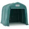 Image de vidaXL - Garagetent - 2,4x2,4 - m - PVC - groen