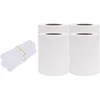 Image de vidaXL - Tuinschermen - 4 - st - 35x0,19 - m - PVC - wit