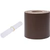 Image de vidaXL - Tuinscherm - 35x0,19 - m - PVC - bruin