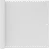 Image de vidaXL - Balkonscherm - 90x300 - cm - HDPE - wit