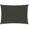 Image de vidaXL - Zonnezeil - 160 - g/m² - 3,5x4,5 - m - HDPE - antracietkleurig