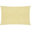 Image de vidaXL - Zonnezeil - 160 - g/m² - 2x3,5 - m - HDPE - beige