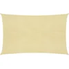Image de vidaXL - Zonnezeil - 160 - g/m² - 2,5x5 - m - HDPE - beige