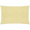 Image de vidaXL - Zonnezeil - 160 - g/m² - 3x4 - m - HDPE - beige