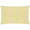 Image de vidaXL - Zonnezeil - 160 - g/m² - 3,5x4,5 - m - HDPE - beige