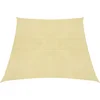 Image de vidaXL - Zonnezeil - 160 - g/m² - 4/5x3 - m - HDPE - beige