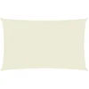 Image de vidaXL - Zonnezeil - 160 - g/m² - 6x7 - m - HDPE - crèmekleurig