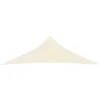 Image de vidaXL - Zonnezeil - 160 - g/m² - 4x4x5,8 - m - HDPE - crèmekleurig