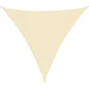 Image de vidaXL - Zonnezeil - 160 - g/m² - 4,5x4,5x4,5 - m - HDPE - crèmekleurig