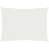 Image de vidaXL - Zonnezeil - 160 - g/m² - 3,5x5 - m - HDPE - wit