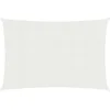 Image de vidaXL - Zonnezeil - 160 - g/m² - 6x8 - m - HDPE - wit