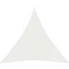 Image de vidaXL - Zonnezeil - 160 - g/m² - 4x5x5 - m - HDPE - wit