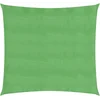 Image de vidaXL Zonnezeil 160 g/m² 3x3 m HDPE lichtgroen