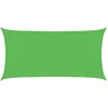 Image de vidaXL - Zonnezeil - rechthoekig - 160 - g/m² - 2,5x5 - m - HDPE - lichtgroen