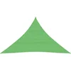 Image de vidaXL - Zonnezeil - 160 - g/m² - 3x3x4,2 - m - HDPE - lichtgroen