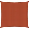 Image de vidaXL - Zonnezeil - 160 - g/m² - 3x3 - m - HDPE - terracottakleurig