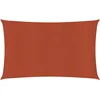 Image de vidaXL - Zonnezeil - 160 - g/m² - 2x5 - m - HDPE - terracottakleurig