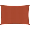 Image de vidaXL Zonnezeil 160 g/m² 3x5 m HDPE terracottakleurig