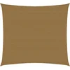 Image de vidaXL - Zonnezeil - 160 - g/m² - 2,5x2,5 - m - HDPE - taupe