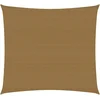 Image de vidaXL - Zonnezeil - 160 - g/m² - 2x2,5 - m - HDPE - taupe