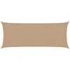 Image de vidaXL - Zonnezeil - 160 - g/m² - 2x4,5 - m - HDPE - taupe