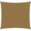 Image de vidaXL - Zonnezeil - 160 - g/m² - 2,5x3 - m - HDPE - taupe