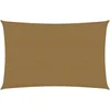 Image de vidaXL - Zonnezeil - 160 - g/m² - 2,5x4,5 - m - HDPE - taupe